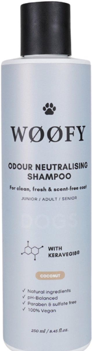 WØØFY Odour Neutralising Shampoo - 250ml - Coconut