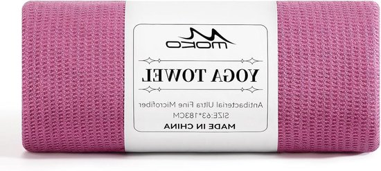Hot Yogahanddoek - Antislip met hoekzakken