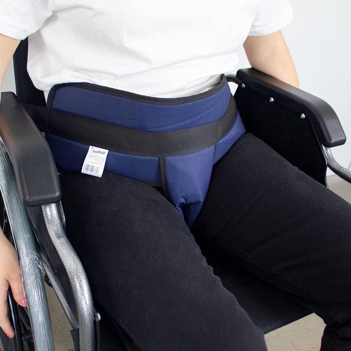Gordel - Steunband - Veilig Zitten - Verstelbare Sluiting - 90-200 cm - Grijs