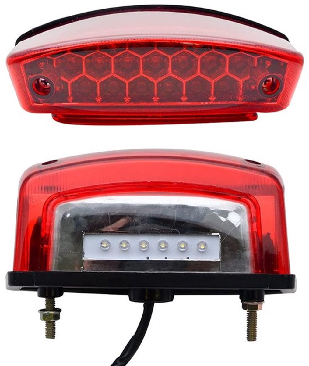 Store_7 - Motorfiets Achterremlicht - LED Verlichting - Duurzaam en