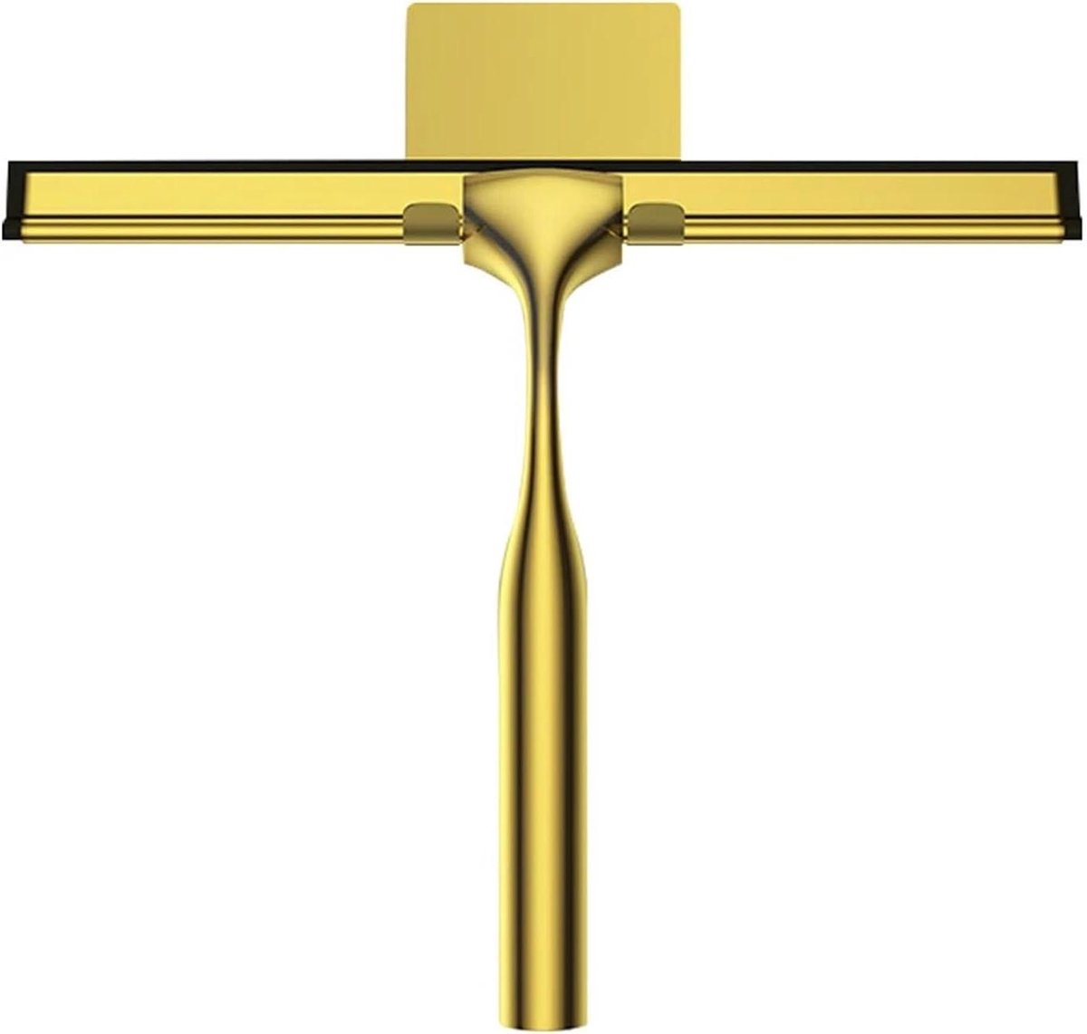 Douche Wisser - Glasreiniger - Streeploos Reinigen - Siliconen Rand - 25 cm - Goud