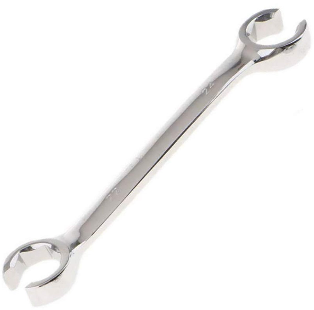 Dailygoods- Rempijpsleutel 22 x 24 mm - Dubbele Open Ringsleutel - Moersleutelkoppen 15/80 graden - Chroom Vanadium Staal - Lichtgewicht - Geschikt voor Nauwe Ruimtes - Moersleutel