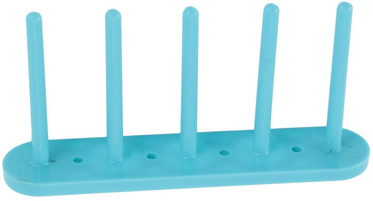 Dailygoods- Spoelhouder Magnetisch - Draadorganisator - Naaimachineaccessoire - Efficiënte Opslag - Kunststof - 5 Kolom - Naaiaccessoire