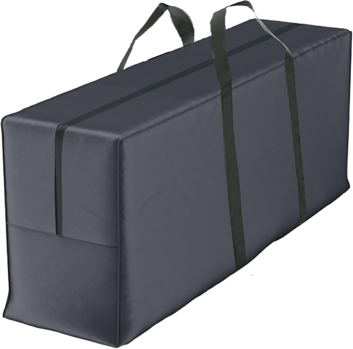 beschermhoes voor kussens - opbergtas voor tuinkussens, 420D polyester, 125 x 50 x 32 cm, UV-bestendig, stevig, scheurvast