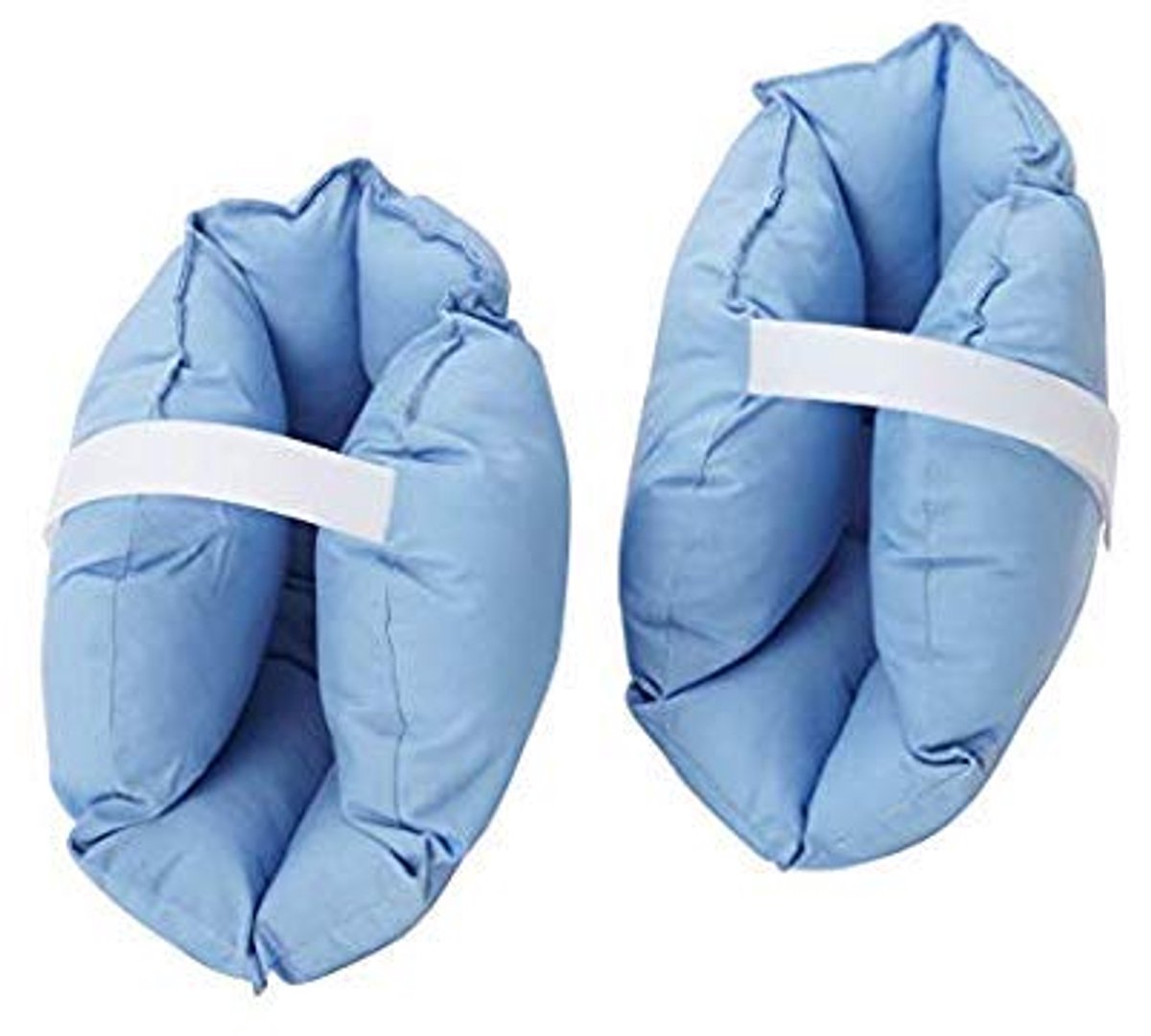 LISM-Voetbeschermer Geschikt voor schoenen met hoge hakken, beschermend kussen met polyester/katoenen hoes, Geschikt voor de meeste mensen, lichtblauw, 1 paar