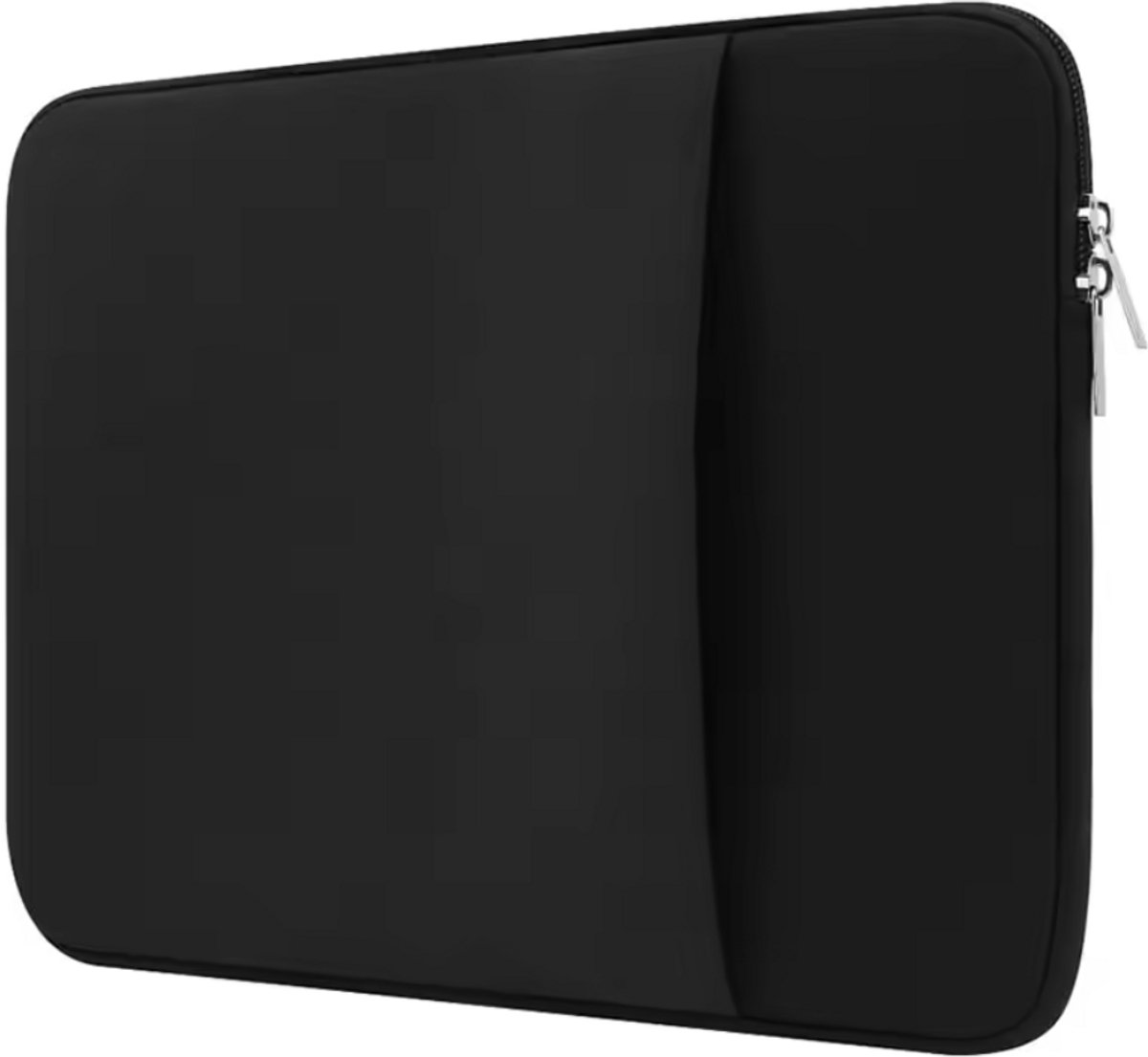 New Age Devi - Bescherm je laptop met stijl - Laptophoes 15,6 inch - Neopreen - Schok- en krasbestendig - Laptoptas - Sleeve - Case - Cover - Zwart - 15 inch - 15/15,6 inch