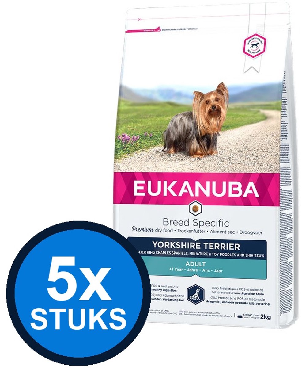 Eukanuba Eukanuba - Dog Adult Yorkshire Terrier Chicken - Hondenvoer Droogvoer - 2 kg