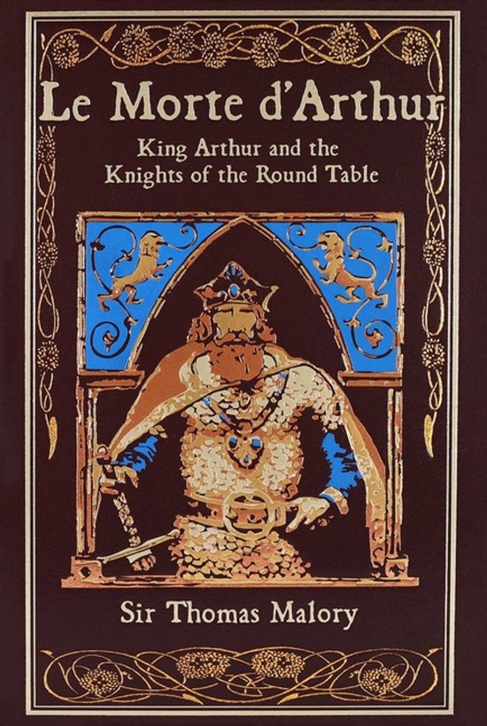 Leather-bound Classics- Le Morte d'Arthur - cover