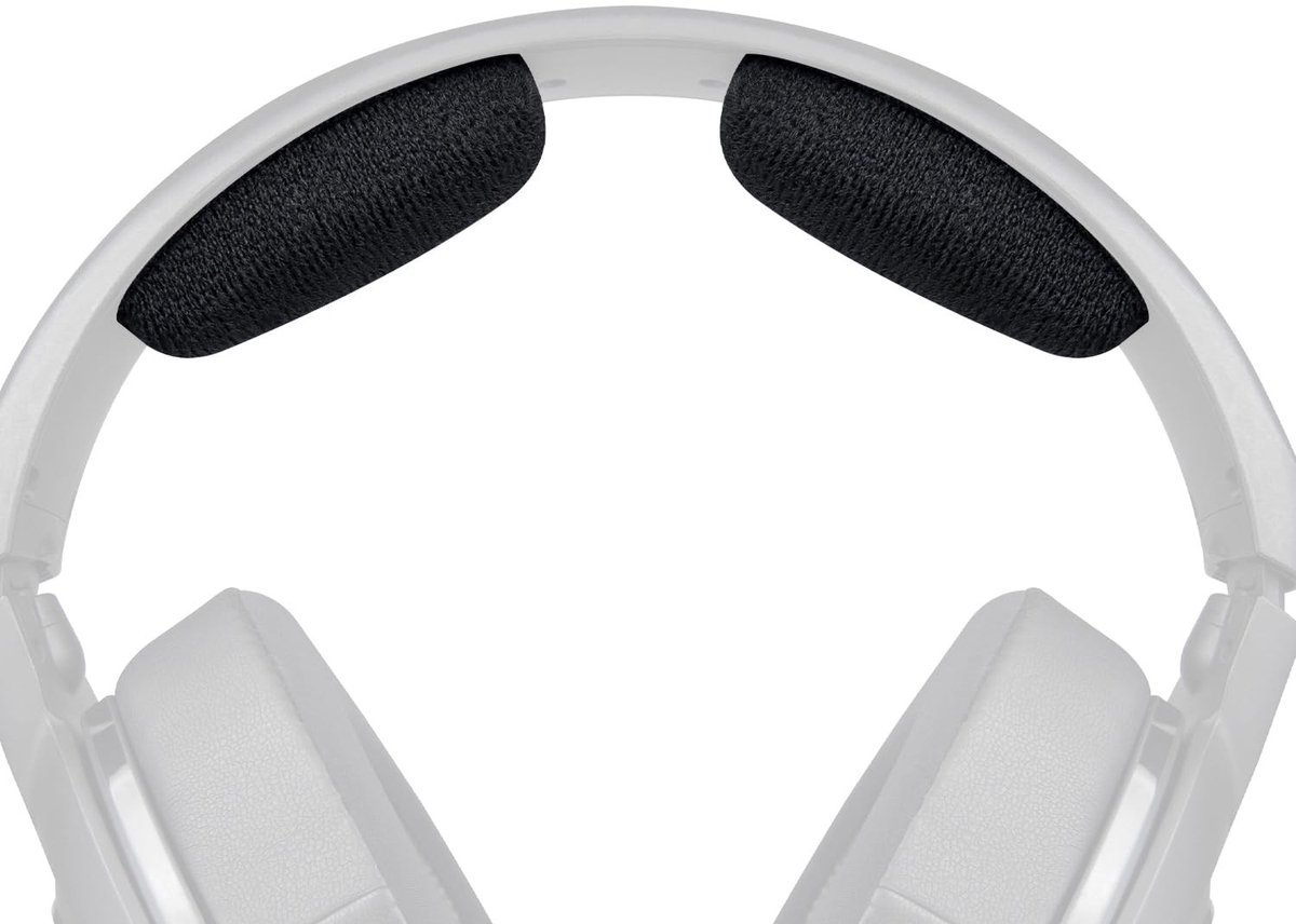 Dailygoods - SOULWIT Velours Hoofdbandhoes voor Sennheiser HDR160(HDR 160/RS160/TR160), HDR170(TR170/TR 170/RS170)/HDR180(TR180/RS 180) Hoofdtelefoons, Vervangend Hoofdbandkussen Headband Reparatieonderdeel