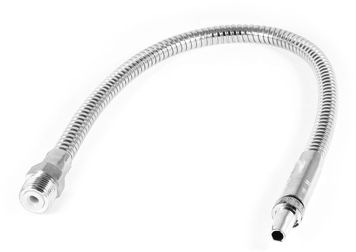 sourcingmap 1/2 "PT buitendraad rond mondstuk metaal flexibele koelvloeistofslang 58 cm lang
