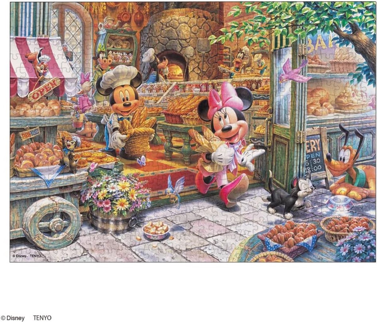Puzzle Tenyo Disney Mickey's Bakery Shop 500 pièces Stukjes Japan