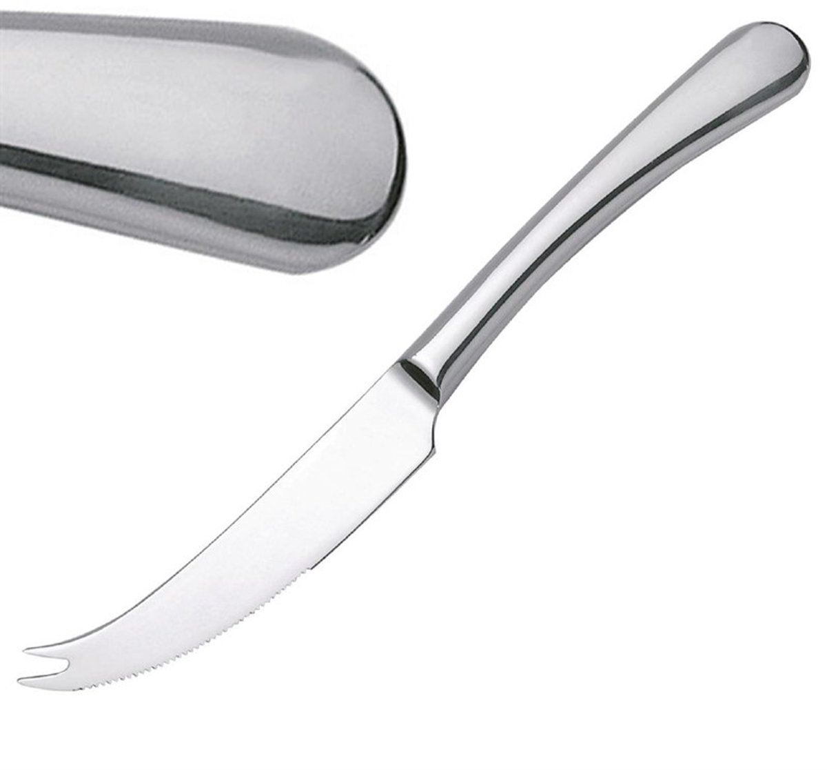 Abert Coltello Tweepuntig Kaasmes 220mm (12 Stuks) - Abert DP898