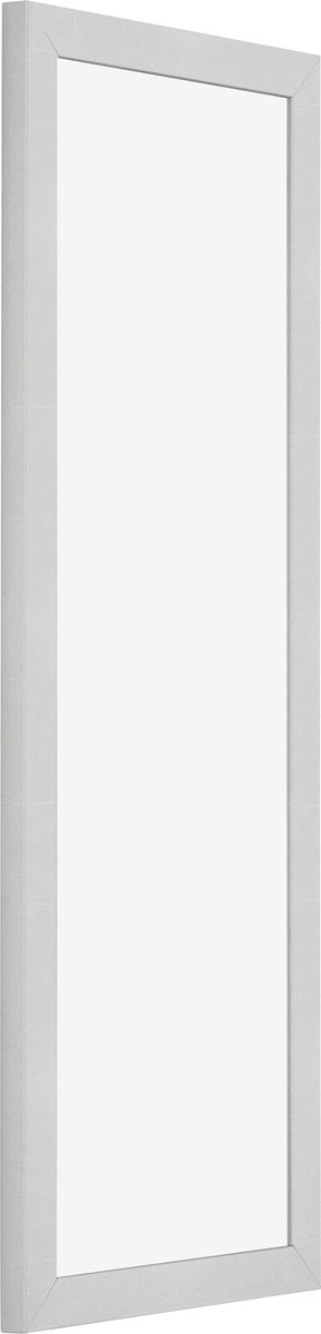 Fotolijst 33x98 cm - MDF - Zilver Glanzend Vintage - Benno