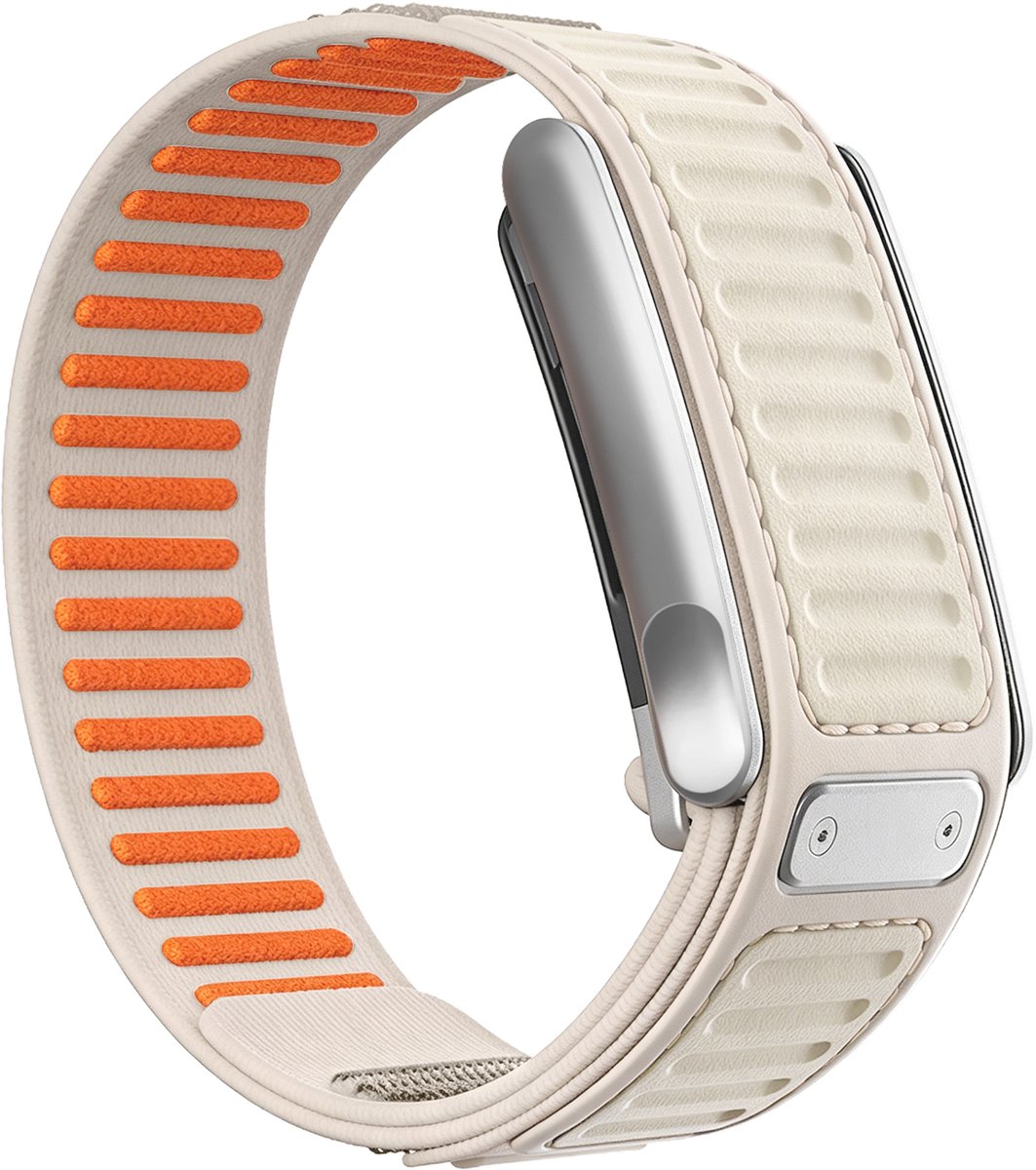 Strap-it Hybrid bandje Nylon geschikt voor WHOOP MG - Sterrenlicht
