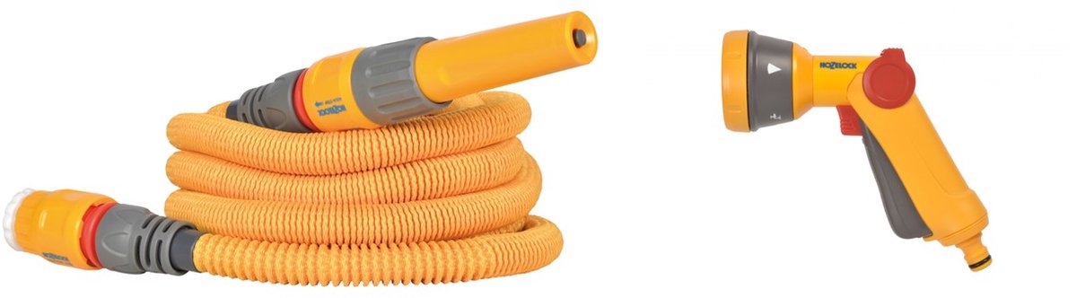 Hozelock Wonderhoze 15 meter + Multi Spraygun
