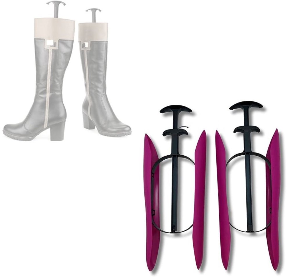 CRLYN® Laarzenspanners - Laarzen Spanners - Thuiser - Roze