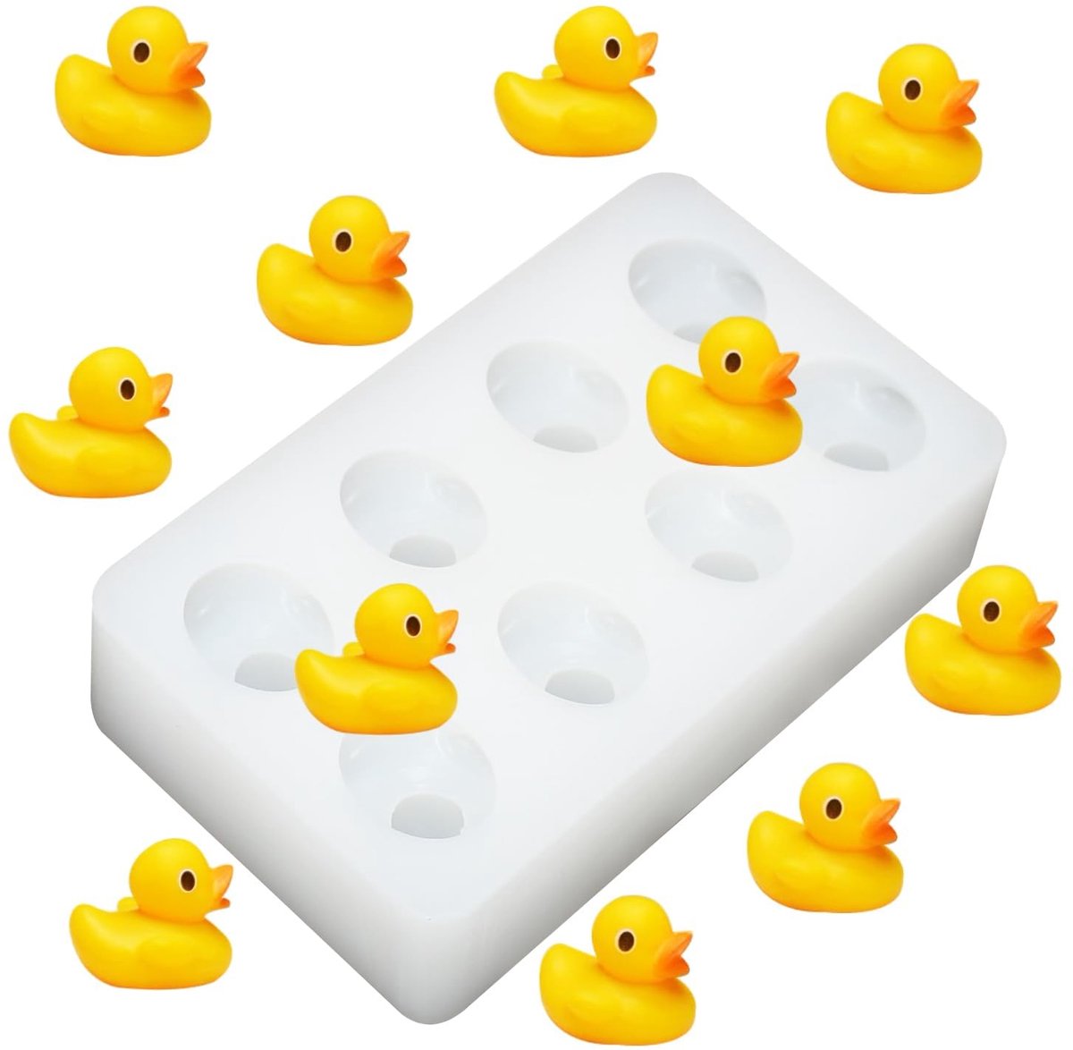 Vormen van siliconen, 3D-siliconenvormen, doe-het-zelf dierensiliconenvormen, chocoladebonbon-decoratievormen, geschikt voor epoxyhars, zeep, polymeerklei en taartdecoratie