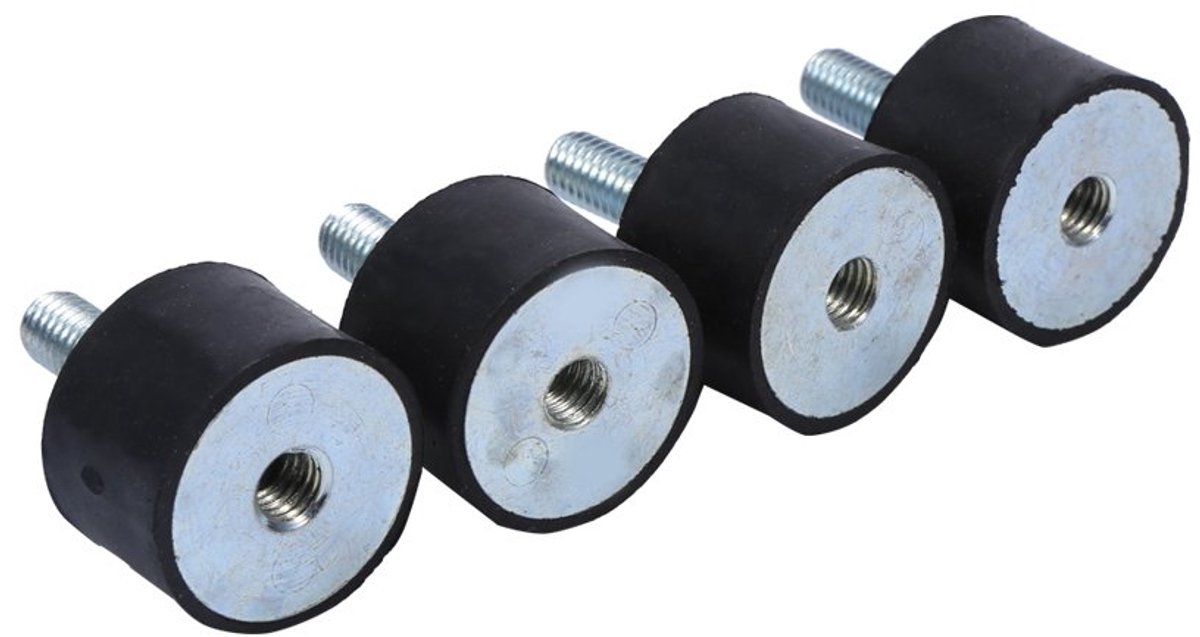 M6 Anti-Vibratie Isolator Rubber Trillingen Isolatie Mounts schokdemper Silentblock Auto Boot Spoelen, pak van 4 (VD30* 20 M8* 23) Andere wijzigingen