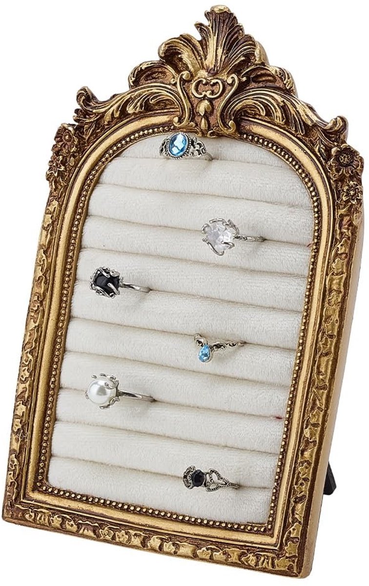 Dailygoods - Vintage Gouden Ringhouder - Sieradenstandaard voor Dames