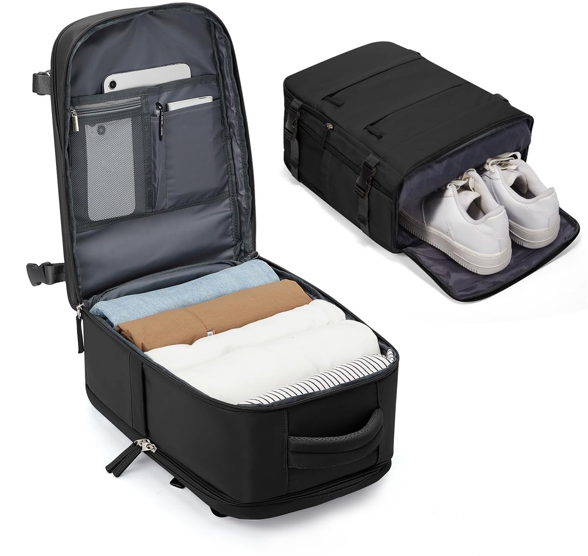 Dailygoods- Rugzak 40x30x20 Waterdicht - Reistas Handbagage - Lichtgewicht - Verstelbaar - Duurzaam - Comfortabele Draagbaarheid