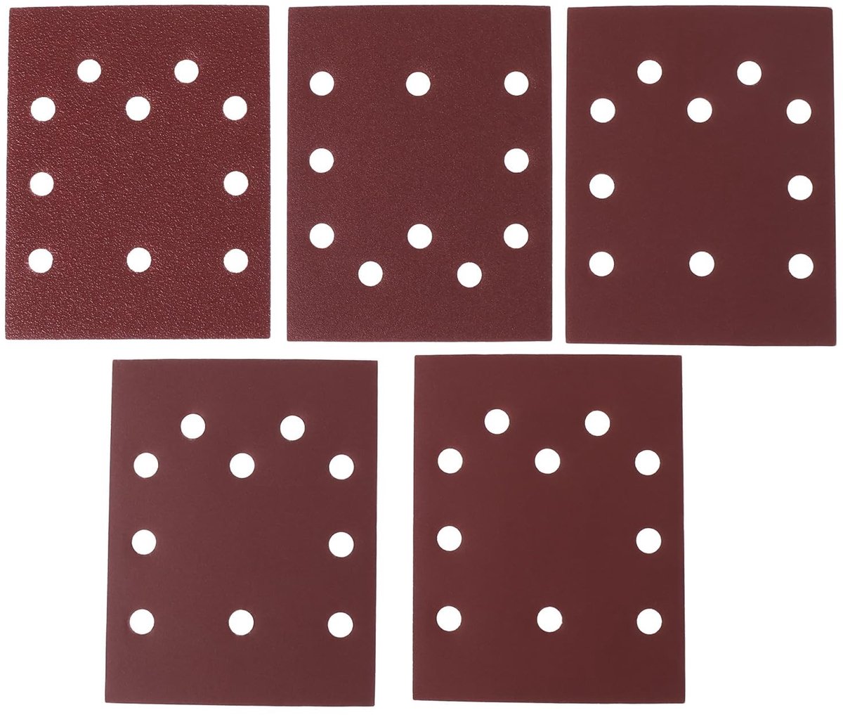 Dailygoods - 30 Stuks Schuurpapier 1/4 Vel voor Milwaukee 6033-21