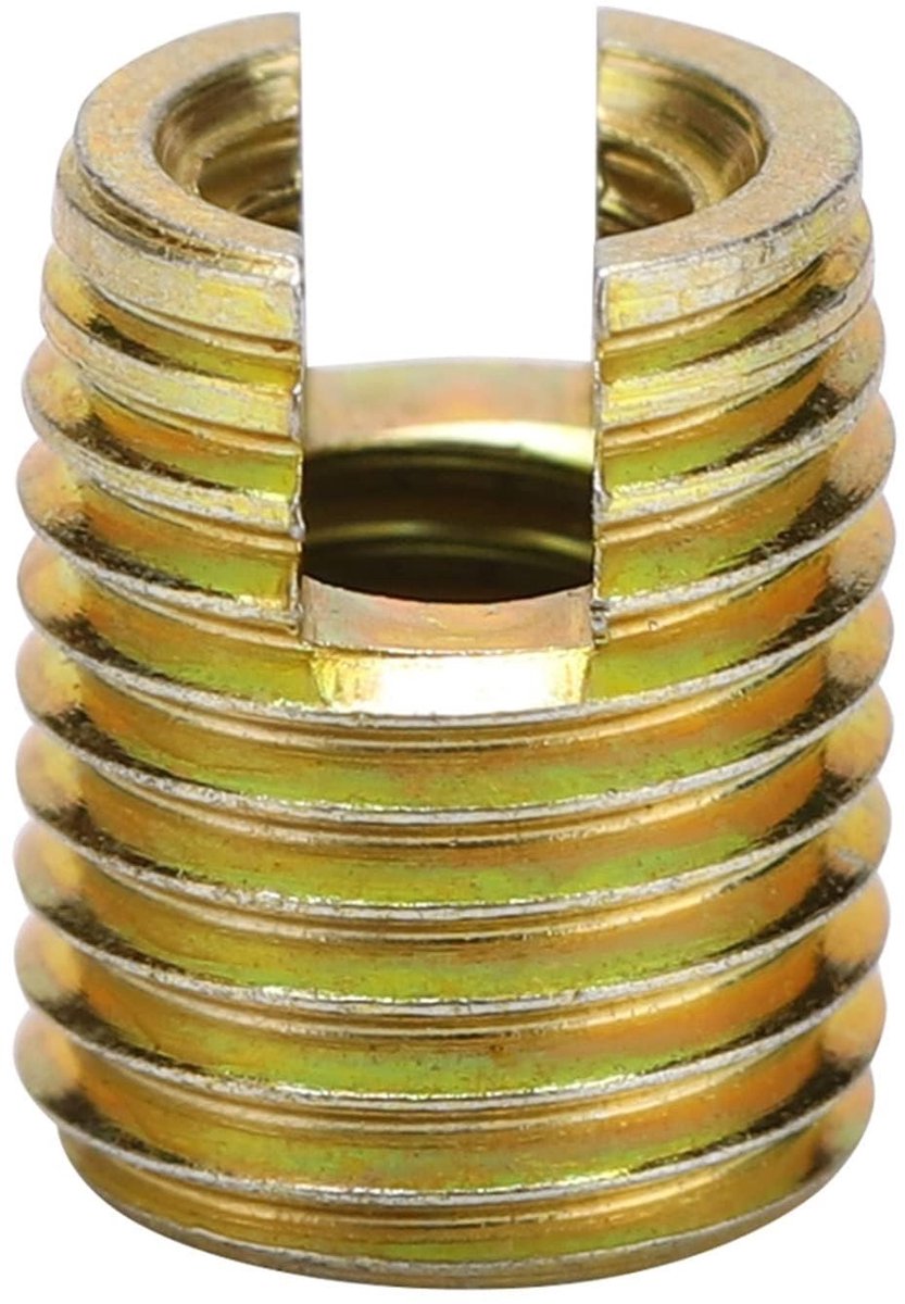Dailygoods- Reparatieschroeven 20 stuks - Zelftappende Schroefverbinding - Koelstoffenstaal - M12 x 1,75 - M16 x 1,5 - Handmatig Installatiegereedschap - Schroeven