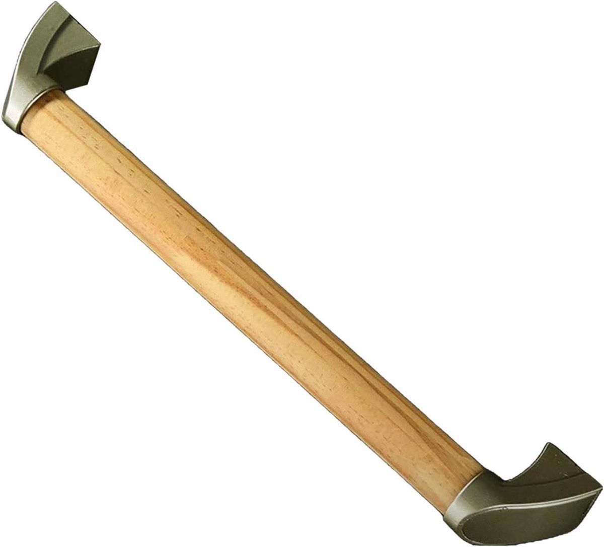 Dailygoods- Grijpstang 34 cm - Houten Grijpstang - Veiligheidshandgreep - Waterdichte Douchegreep - Geschikt voor Keuken/Badkamer - Schokbestendig en Duurzaam - Veiligheidsleuning