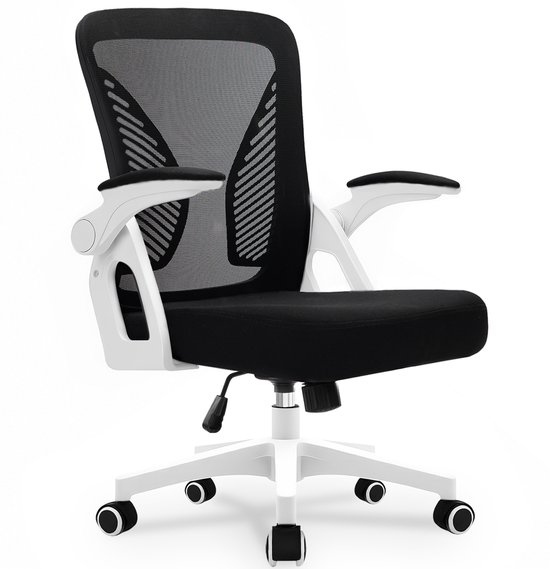 Milacyee Ergonomische Bureaustoel met Mesh Rug & Lendensteun - Milacyee - €69,99