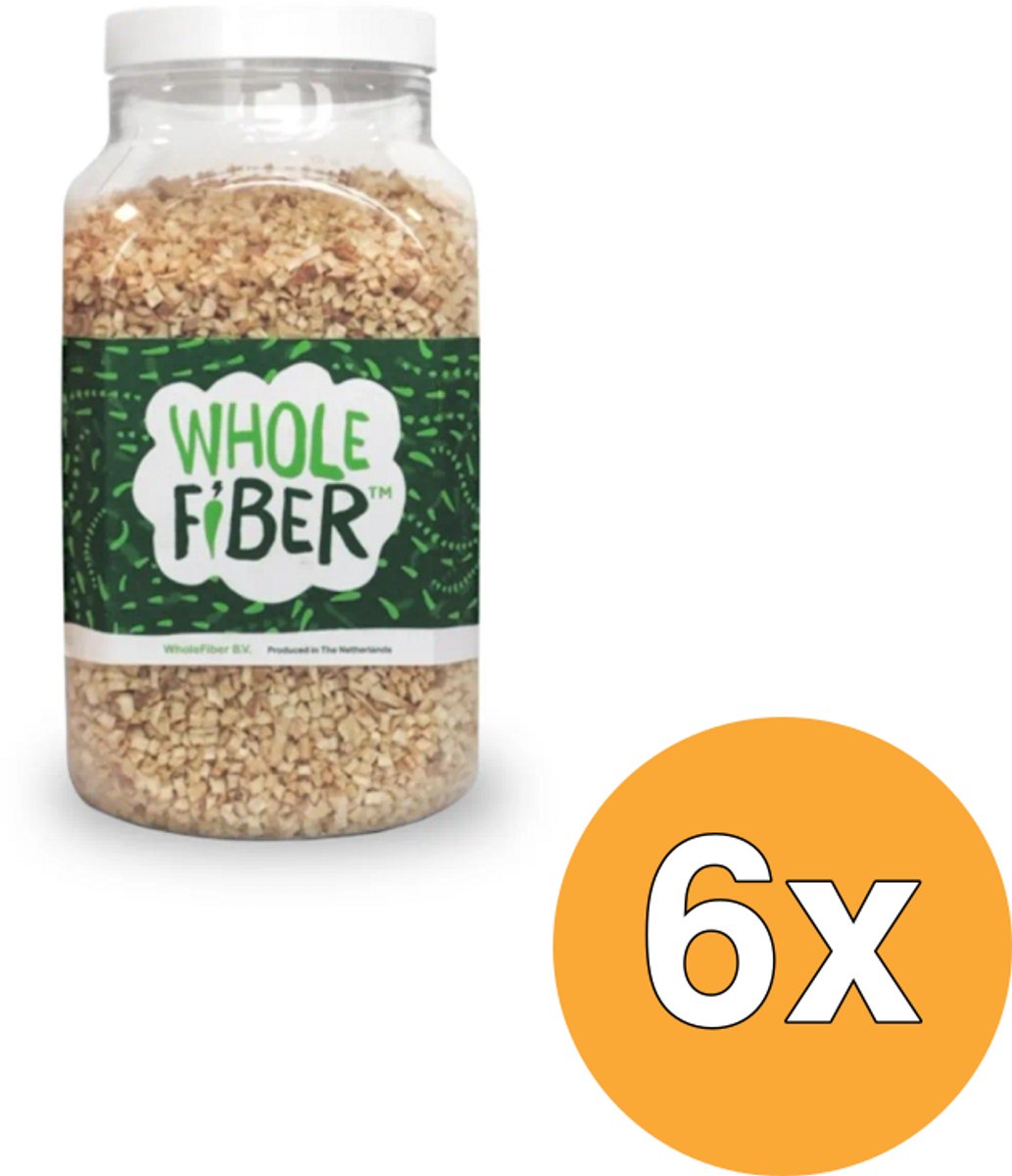 6x WholeFiber Voedingsvezel (350 gr)