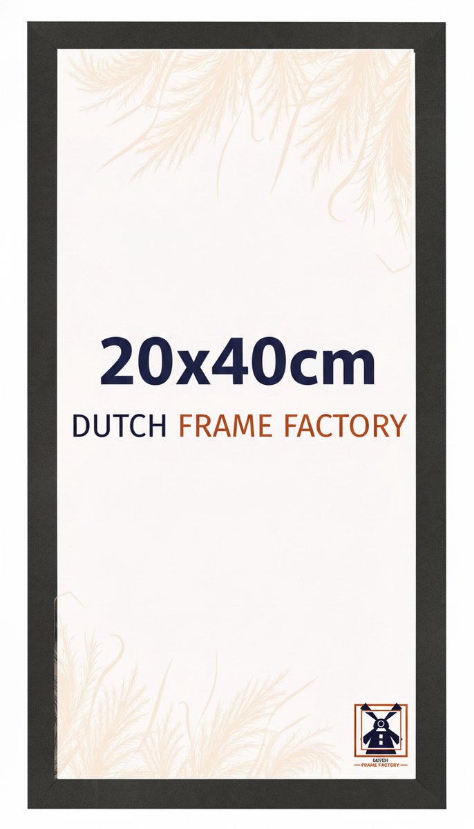 Fotolijst 75x100 cm - MDF - Donkerblauw - Benno