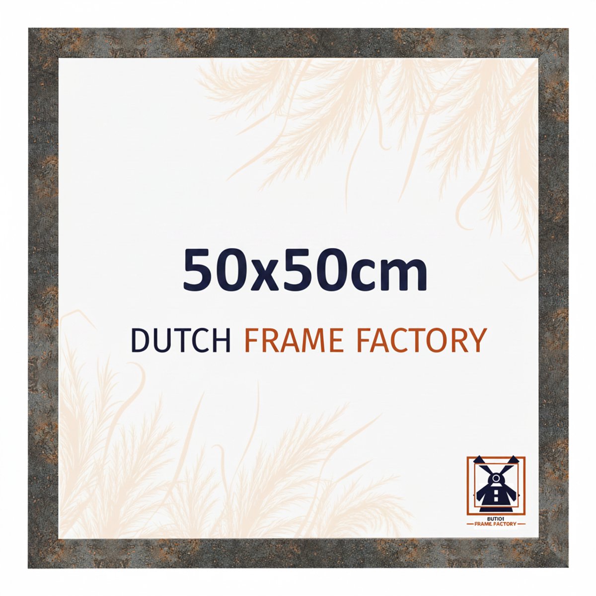 Fotolijst 30x50 cm - MDF - Wijnrood Geveegd - Benno
