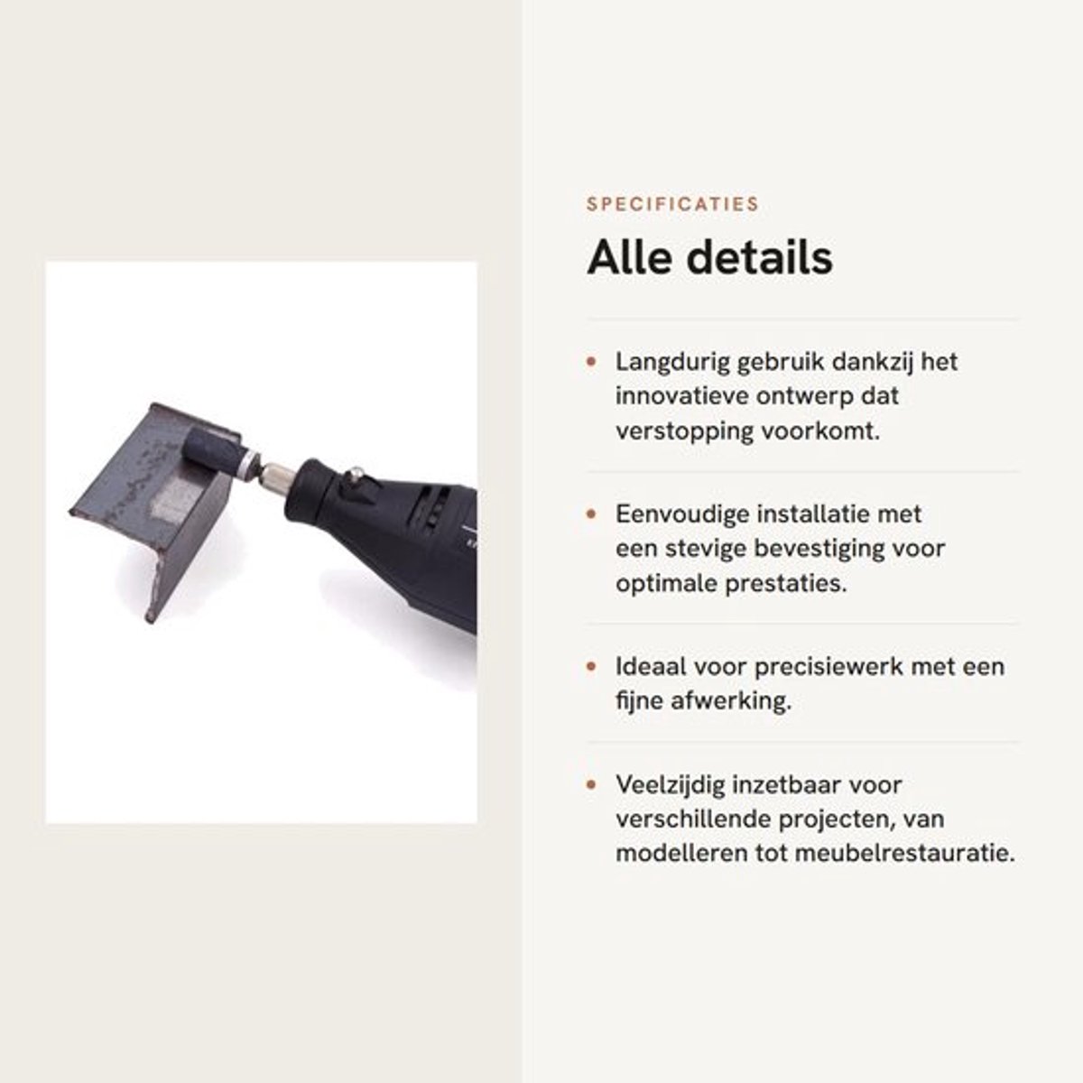 Dailygoods- Schuurpapier Set 320 Grit - Schuurpapier Driehoek