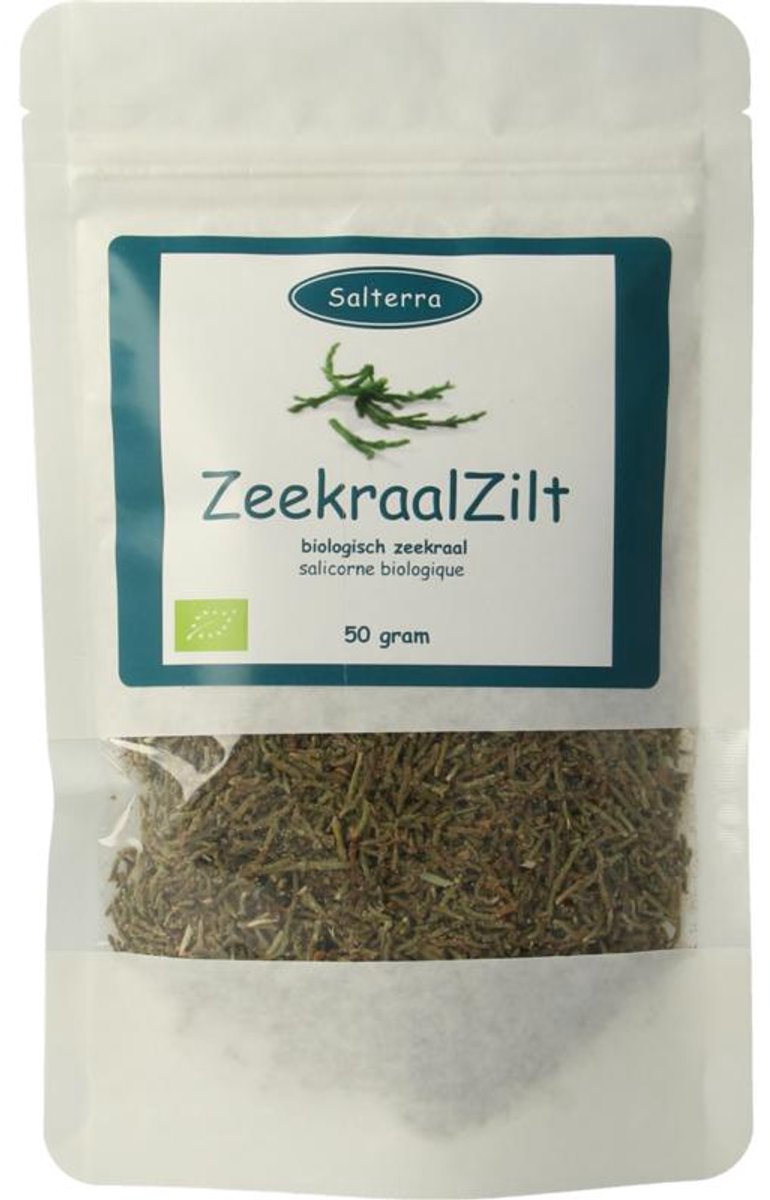 Salterra Zeekraalzilt grof navulling biologisch 50 gram