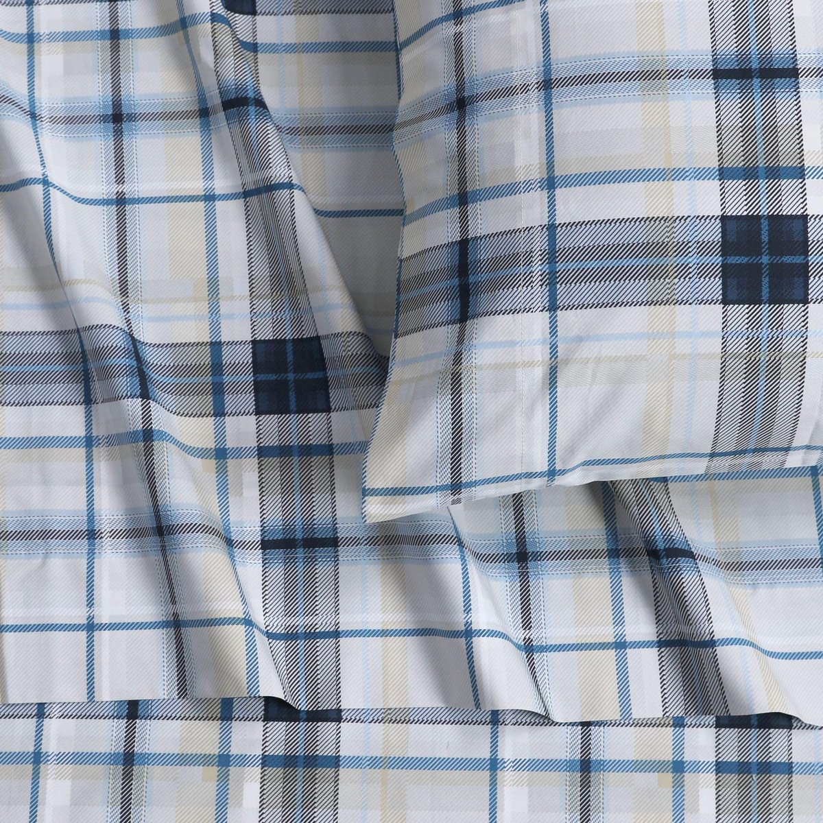 Katoenen Percale Lakens - Beddengoed Set - Comfortabel Slapen - Extra Diepe Hoeken - Queen Size - Multicolor