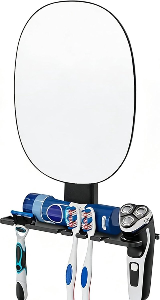 Vernevelingsbestendige scheerspiegel voor een heldere en comfortabele scheerervaring