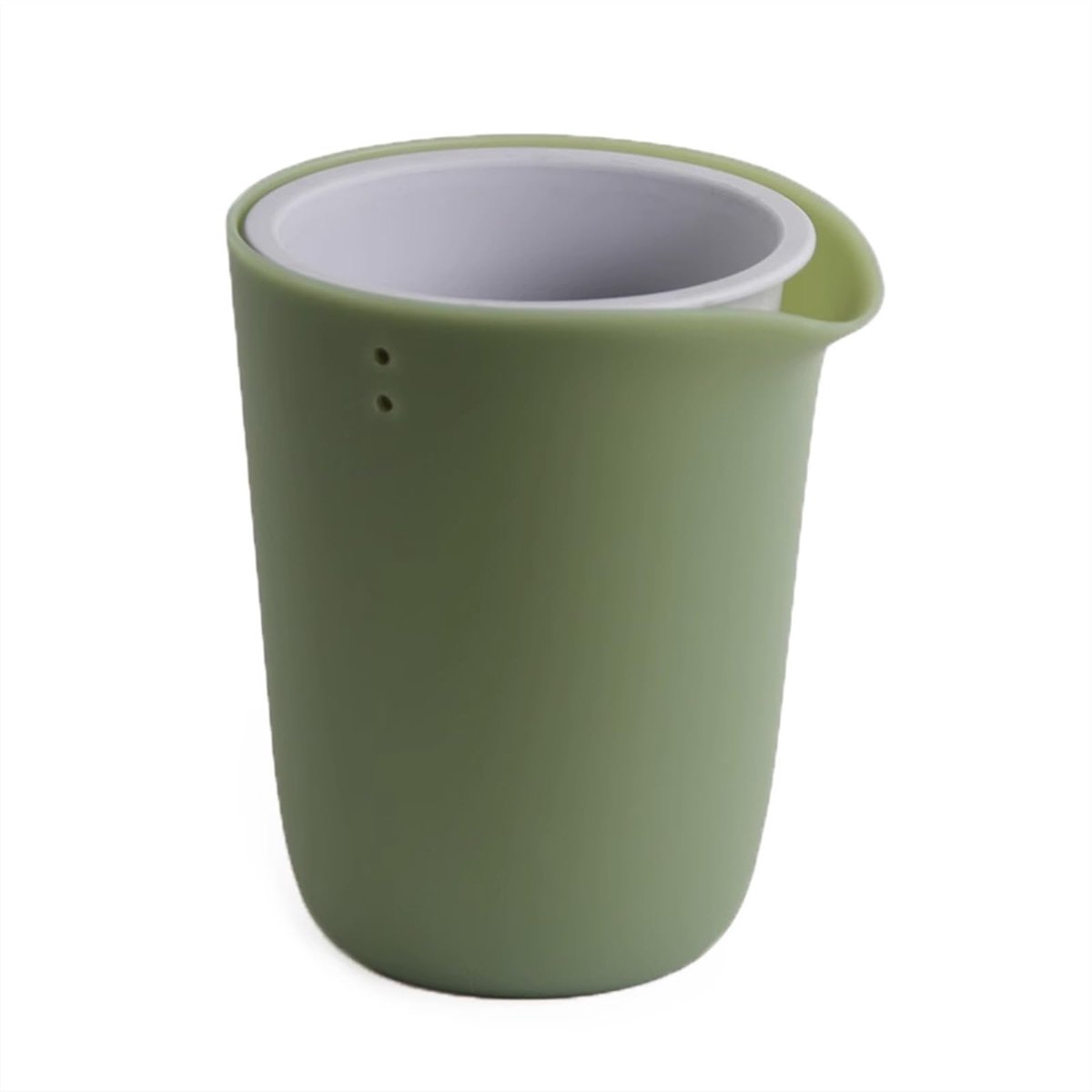 Bloempotten Hangende wateropslag Automatische wateropname Plantenpotten Rond Effen kleur Eenvoudig Vetplanten Bloemen Groene planten Plantenbakken(Green,Medium)
