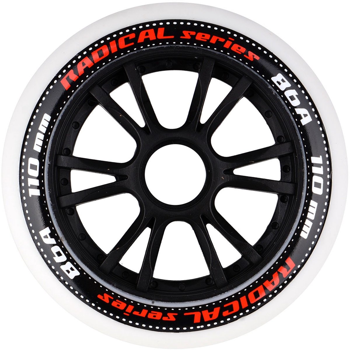 Tempish Radical Inline Skate Wielen 3 Stuks 110mm 85/86A Wit