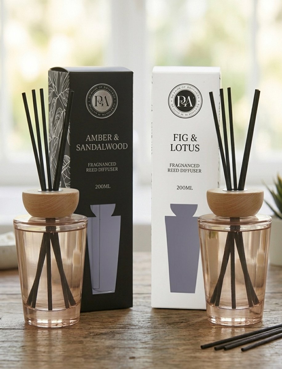 E&W Fig & Lotus 500ml Glass Reed Diffuser