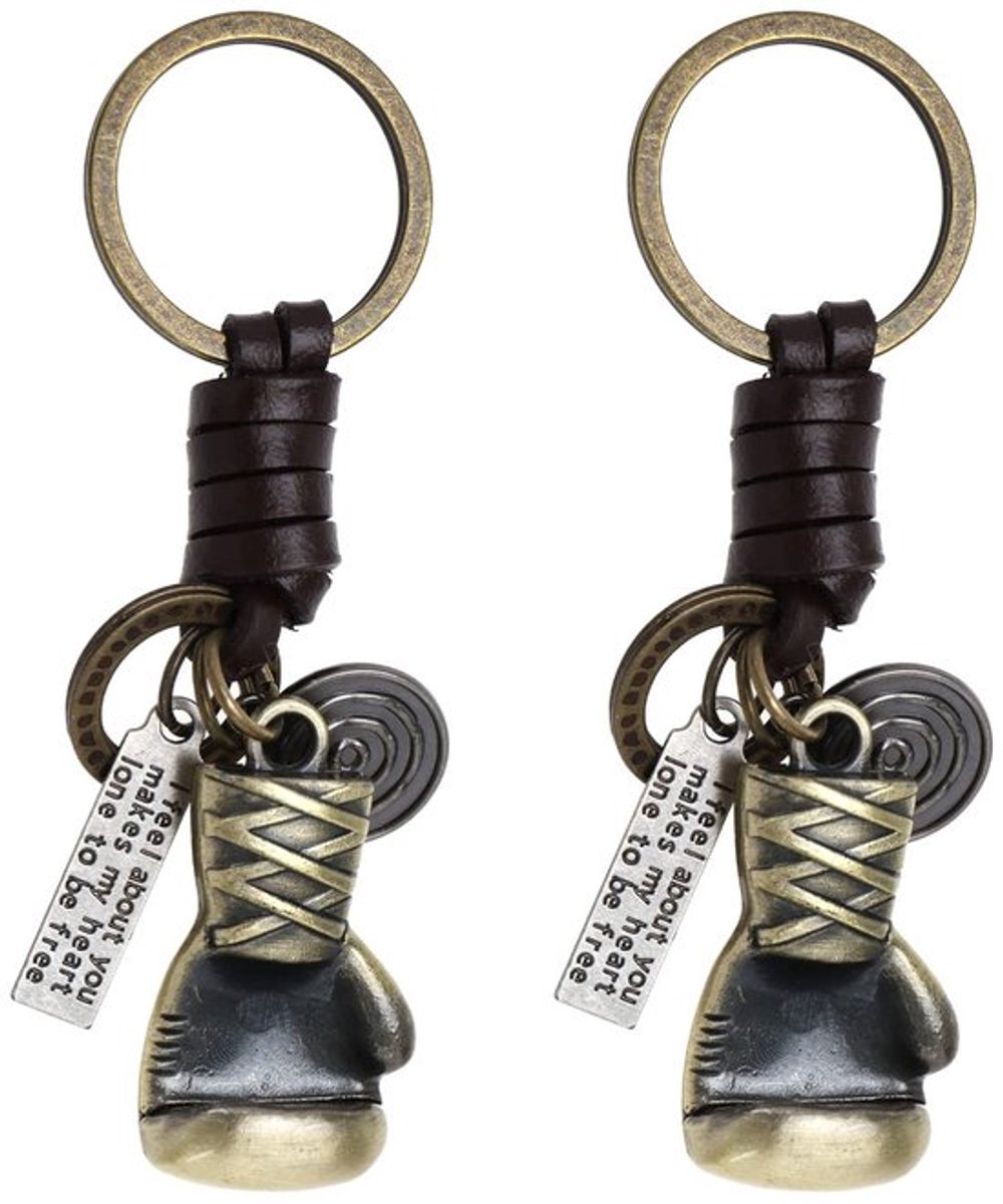 Dailygoody - Bokshandschoenen Sleutelhangers - Sportieve