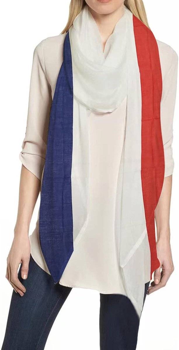 & Lily dames sjaal doek met vlaggen