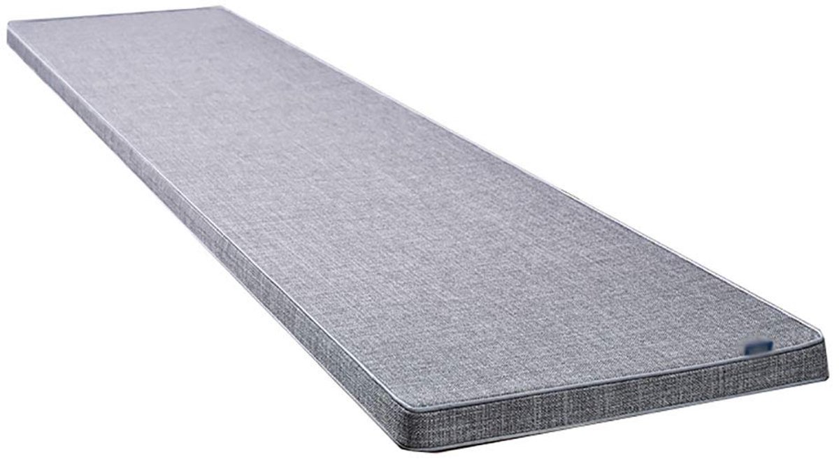 Bench Pad Kussen Tuin Patio Bench Pad Bench Kussens, Outdoor en Indoor voor Tuin Bank of Swing - Zitkussens Voor 2 Personen-Grijs 100×30×3cm (39×12×1,2 inch)