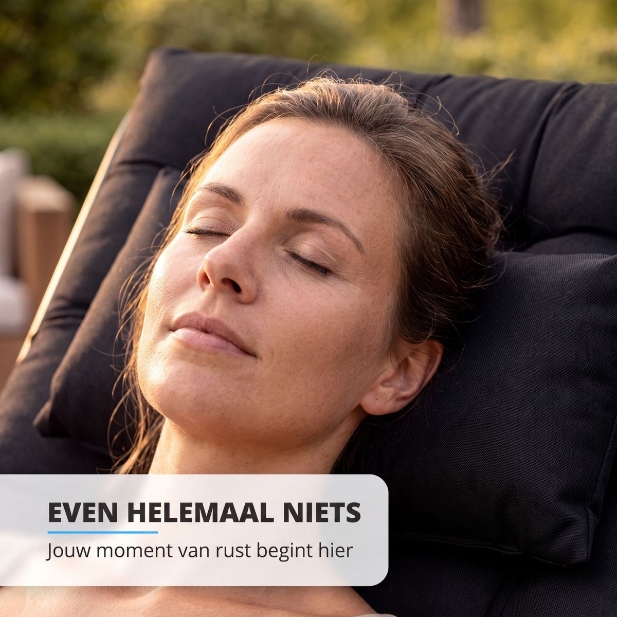 FlinQ 2x XL Relax Tuinstoelen Cloud Comfort Deluxe - Verstelbare Zero Gravity Relaxstoel - Extra breed - Extra dikke kussens - Hoofdkussen & Bekerhouder/Tafeltje - Ligstoel - Tuinmeubelen - Ideale Campingstoel - Ook voor Tuin of Balkon thumbnail 5