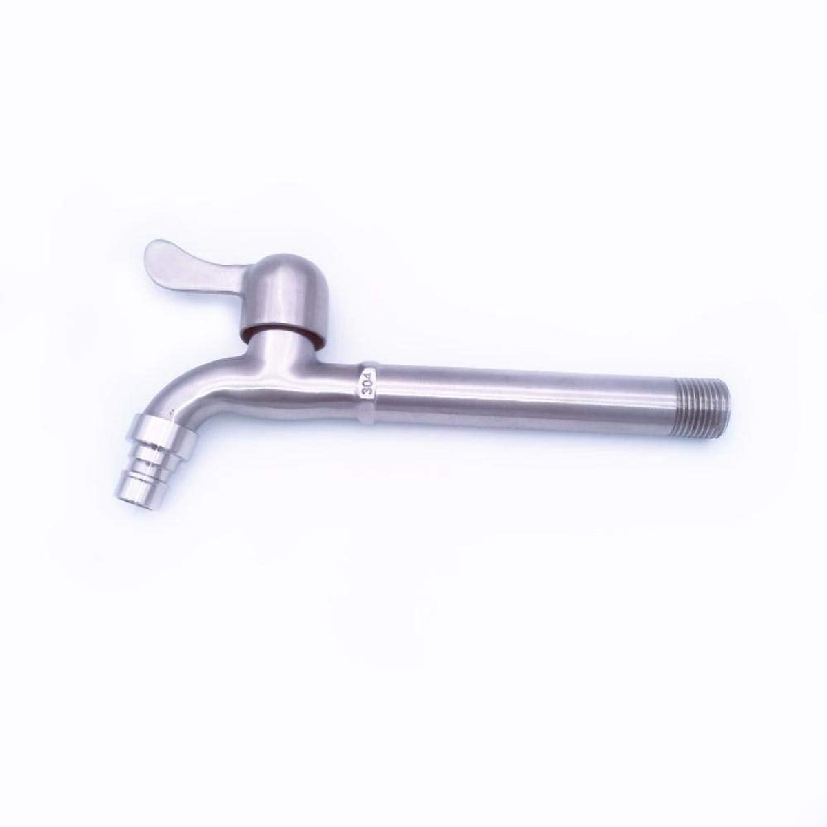 Kraan 304 scherpe mond snelopenende kraan 20 cm 4 minuten extension mop zwembad kraan