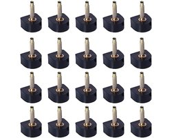 stiletto-schoenen met hoge hakken, vervangende schoenen, hakkappen, antislip, stopreparaties, 10 paar