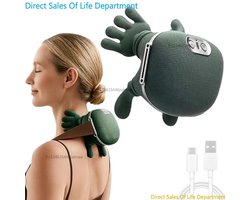 JOYNEXTBUY - Hand Schouder- en Nekmassage - Cervicale Nekmassage - Imitatie Handmassage - Spiermassage - Draadloos - Warmtefunctie