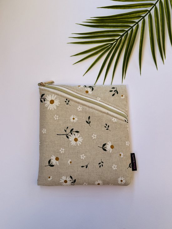 Kleurkoorts E-reader sleeve - Madelief - Geschikt voor Kobo Libra — afbeelding 3