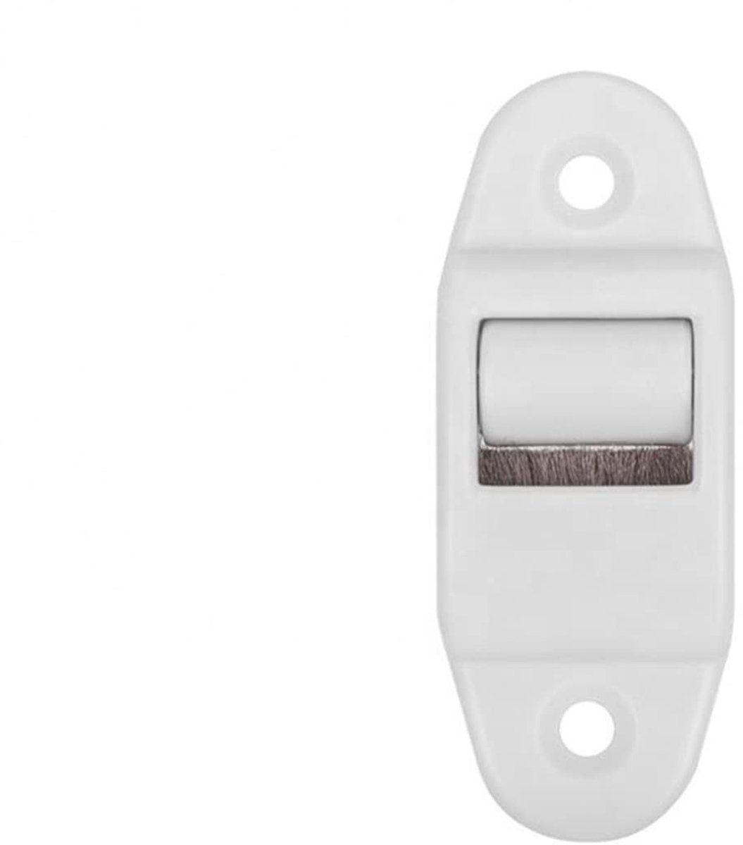 Dailygoods- Riemgids 14mm - Riemgeleider - Borstelontwerp - Rolluik - 8 Stuks - Kunststof - Vermindert wrijving en verlengt levensduur - Rolluikgeleider