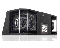 Hifonics MR8DUAL Pre-loaded subwoofer 600 W voor de auto, Dual subwoofer 2 x 8 inch Subwoofer 600W RMS, 1200W, 20 cm bandpass LED)