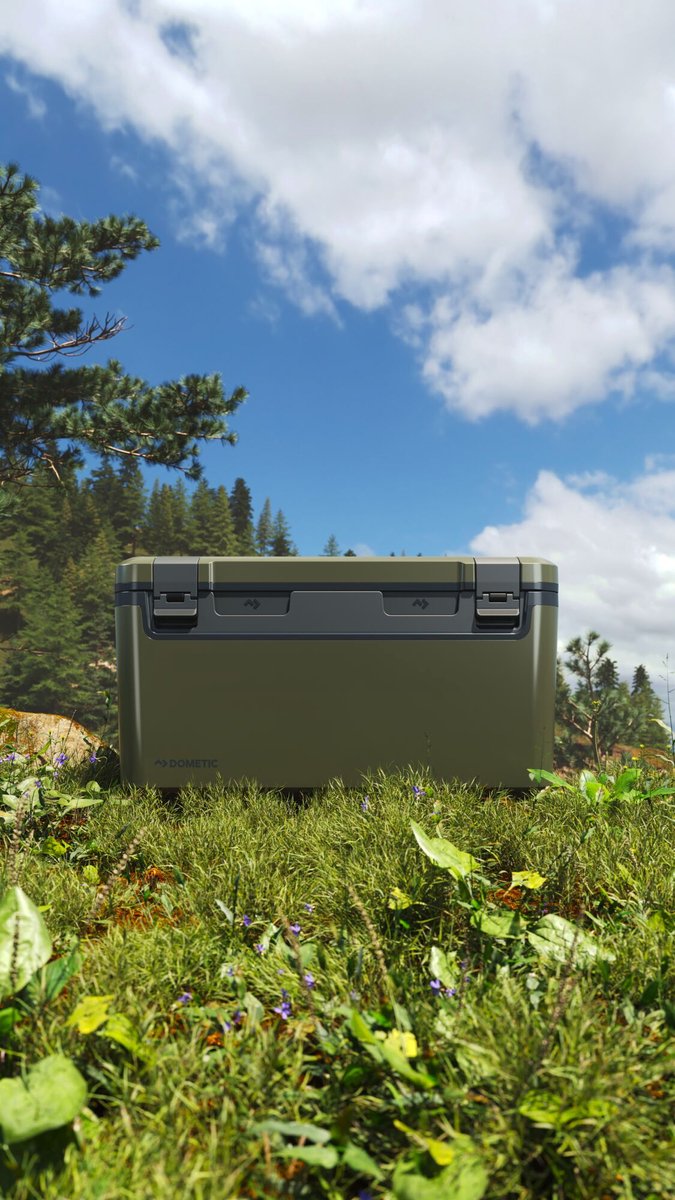 Dometic Recon Hardside glacière Large 69 litres - Lichen/Slate