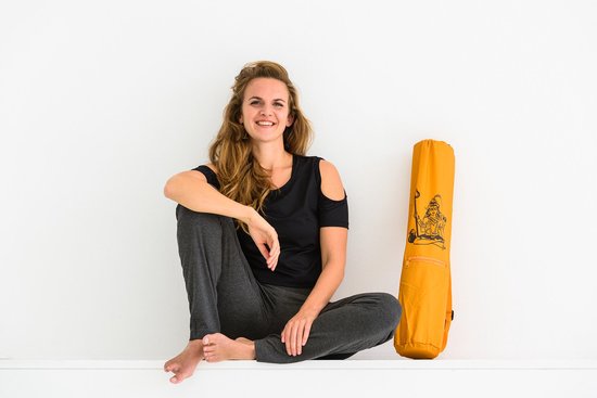 Yoga-Breathe-Shirt "Raffaela" - black — afbeelding 5
